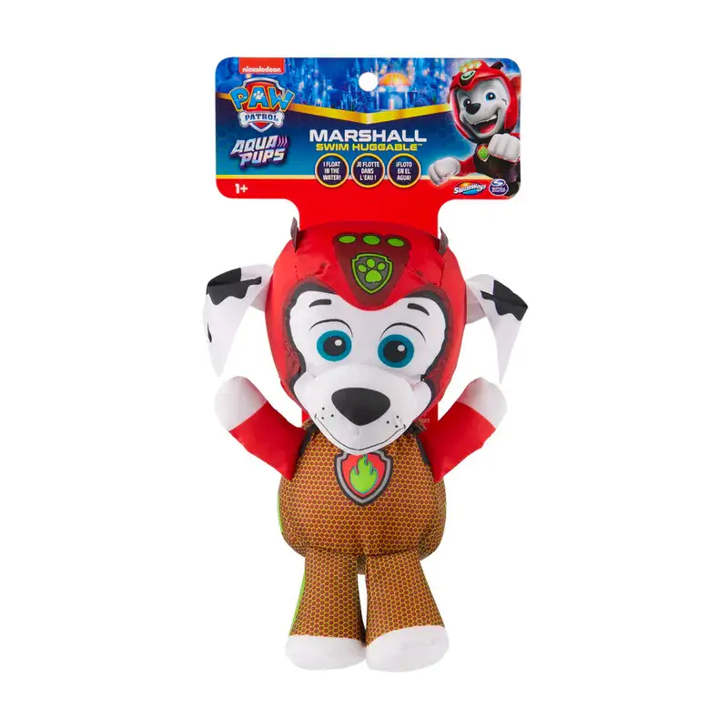 Boing Toys Swimways 6066356 Peluche Aqua Pups Paw Patrol Marshall