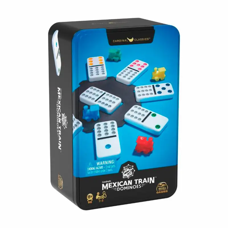 Spin Master Games 6065337 Domino Tren Mexicano Clásicos