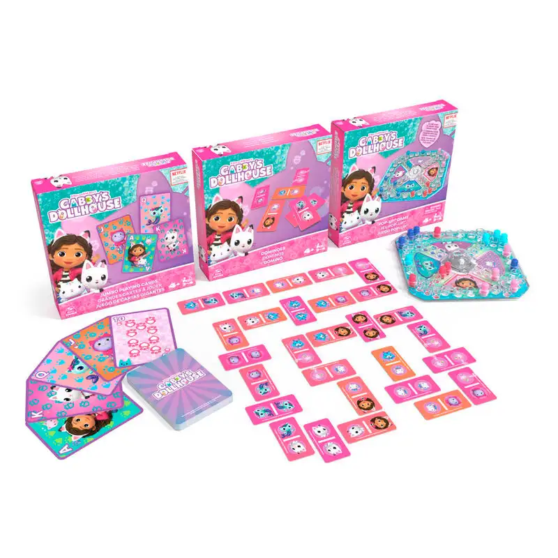 Spin Master Gabby´S Dollhouse 6066779 Juego De Mesa Combo X3