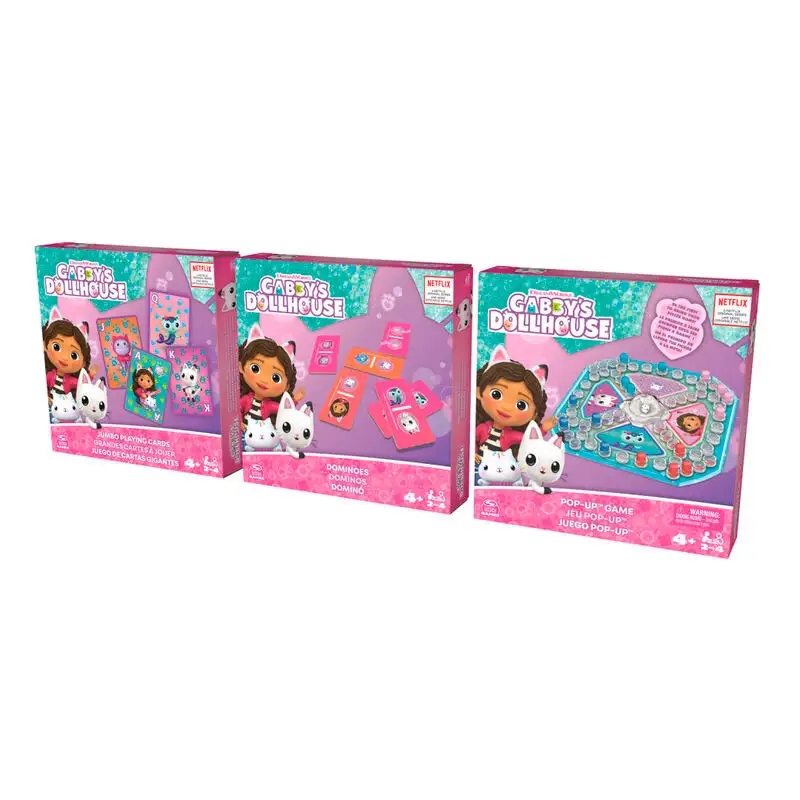 Spin Master Gabby´S Dollhouse 6066779 Juego De Mesa Combo X3