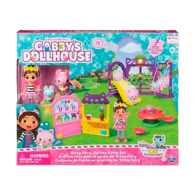 Spin Master Gabby´S Dollhouse 6065911 Set Fiesta En El Jardín