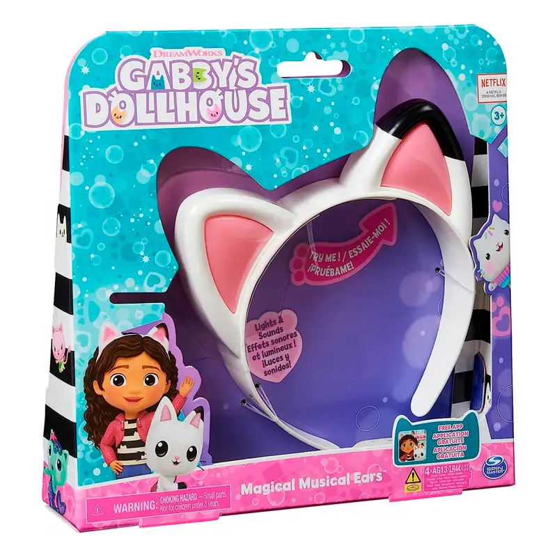 Spin Master Gabby´S Dollhouse 6060413 Orejas Mágicas Musicales