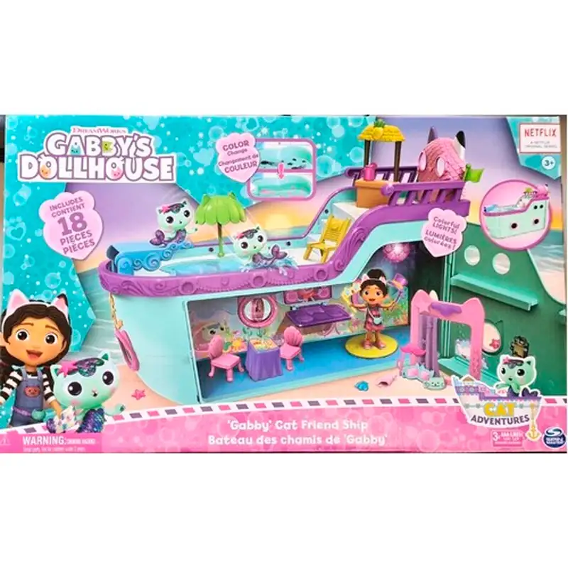 Spin Master Gabby´S Dollhouse 6066583 Barco De La Amistad