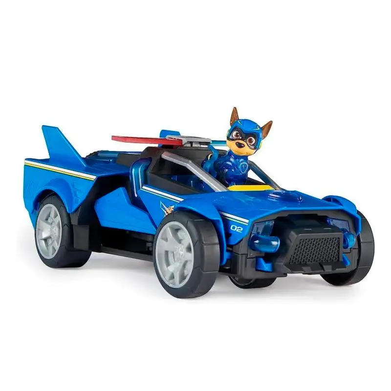 Spin Master Paw Patrol 6067497 Mighty Movie Patrulla Transformable Chase Luces Y Sonido