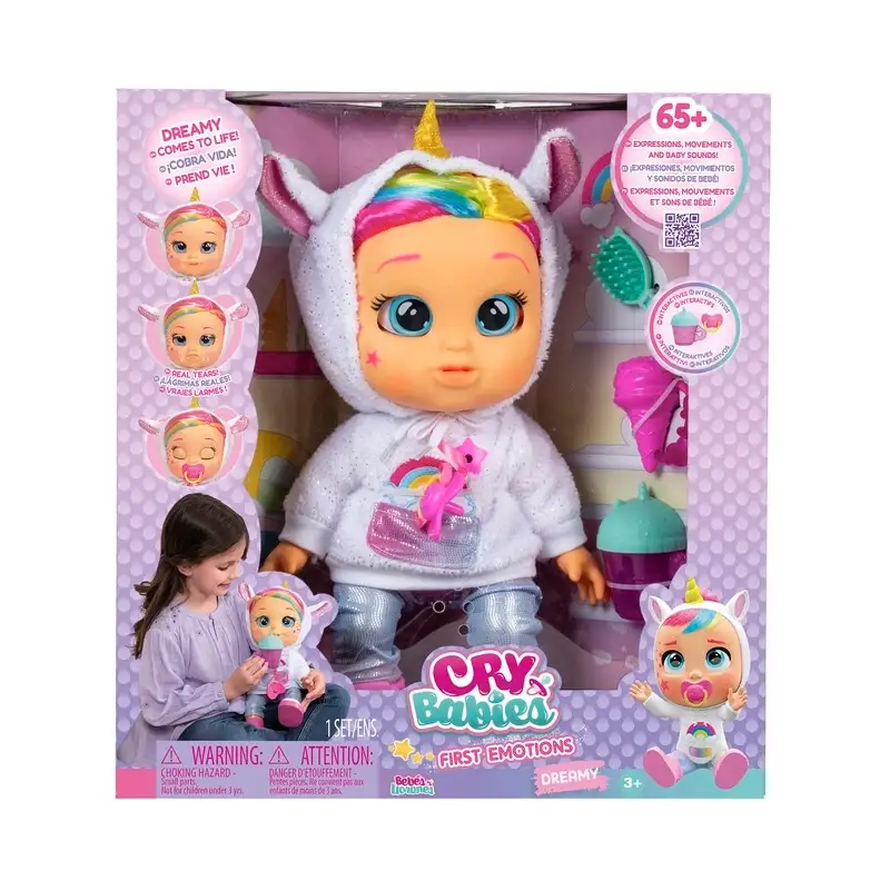 Boing Toys Cry Babies 88580 Bebés Llorones Dreamy Primeras Emociones