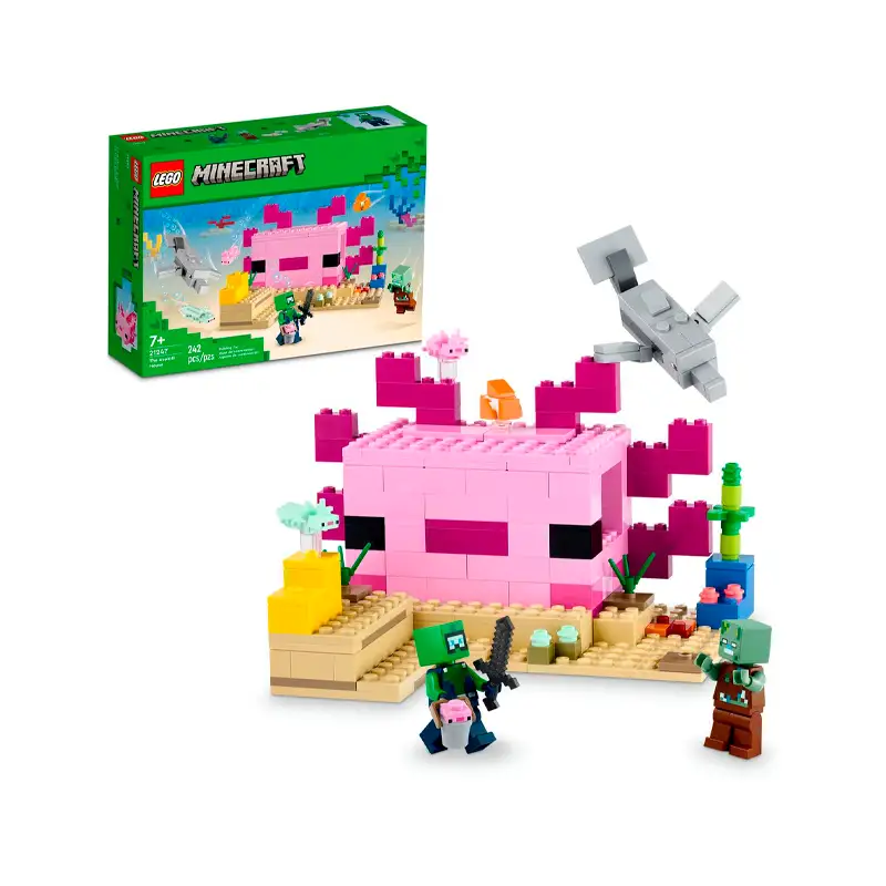 Lego Minecraft 21247 La Casa Del Ajolote