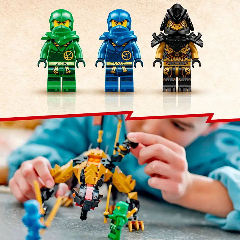 Lego Ninjago 71790 Dragones Del Imperio Perro Cazador