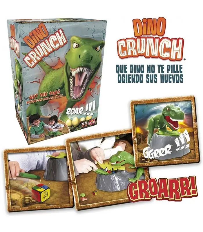 Goliath Games 919211 Juego De Mesa Crujido De Dinosaurios