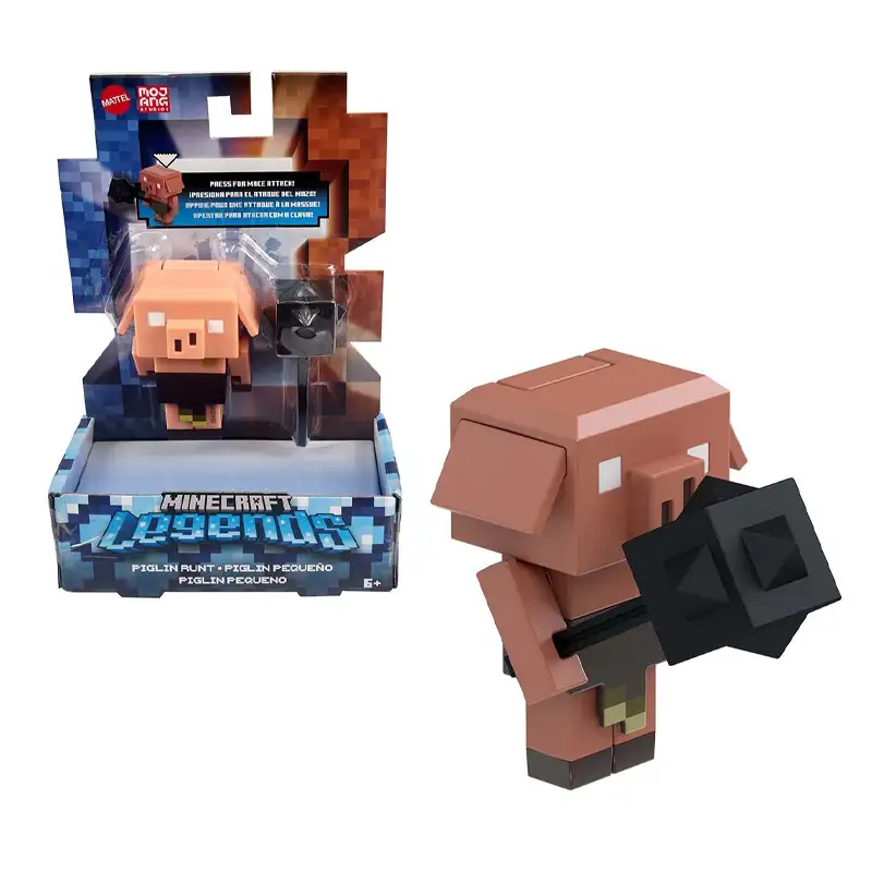 Bandai Namco Gyr78 Minecraft Legends Figura De Acción Fidget De 3.25 Plg