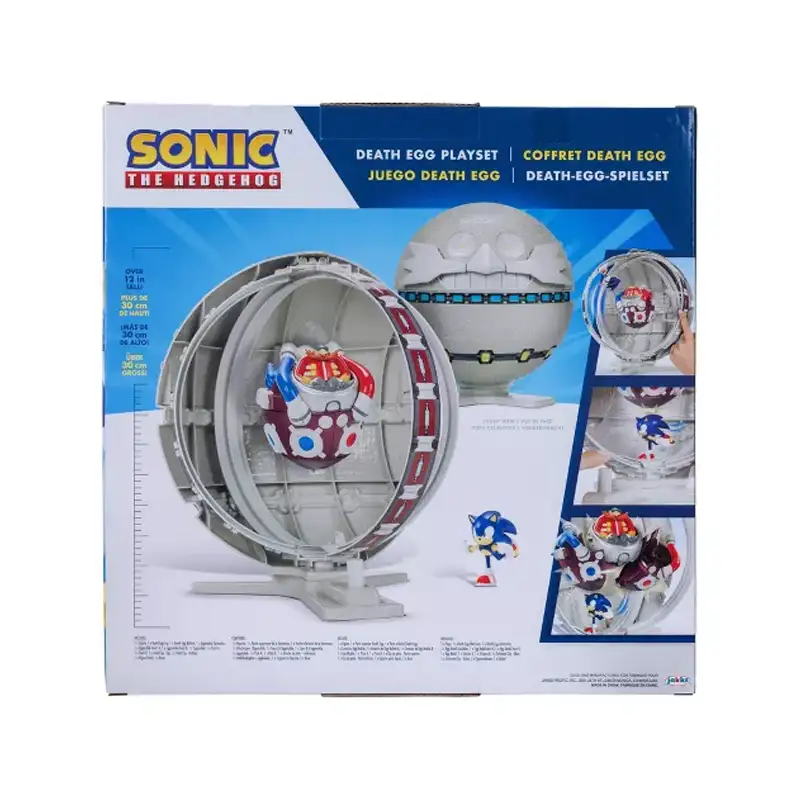 Jakks Pacific Sonic 417024 Playset Death Egg  Con Figura 2,5 Plg