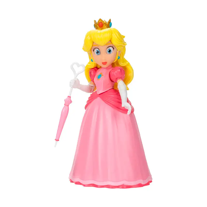 Jakks Pacific Nintendo 417304 Super Mario Movie Figura Peach W2