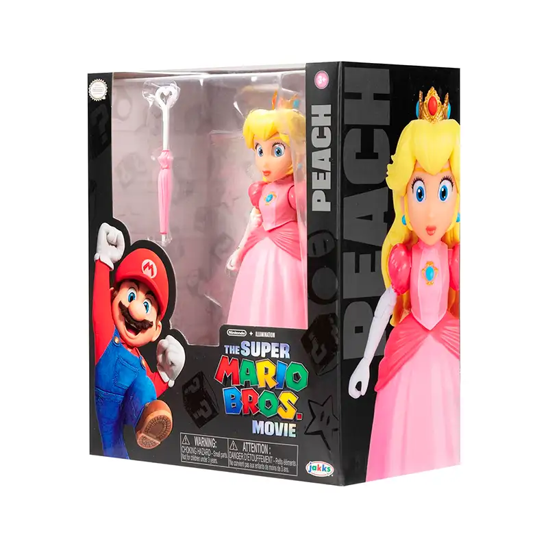 Jakks Pacific Nintendo 417304 Super Mario Movie Figura Peach W2