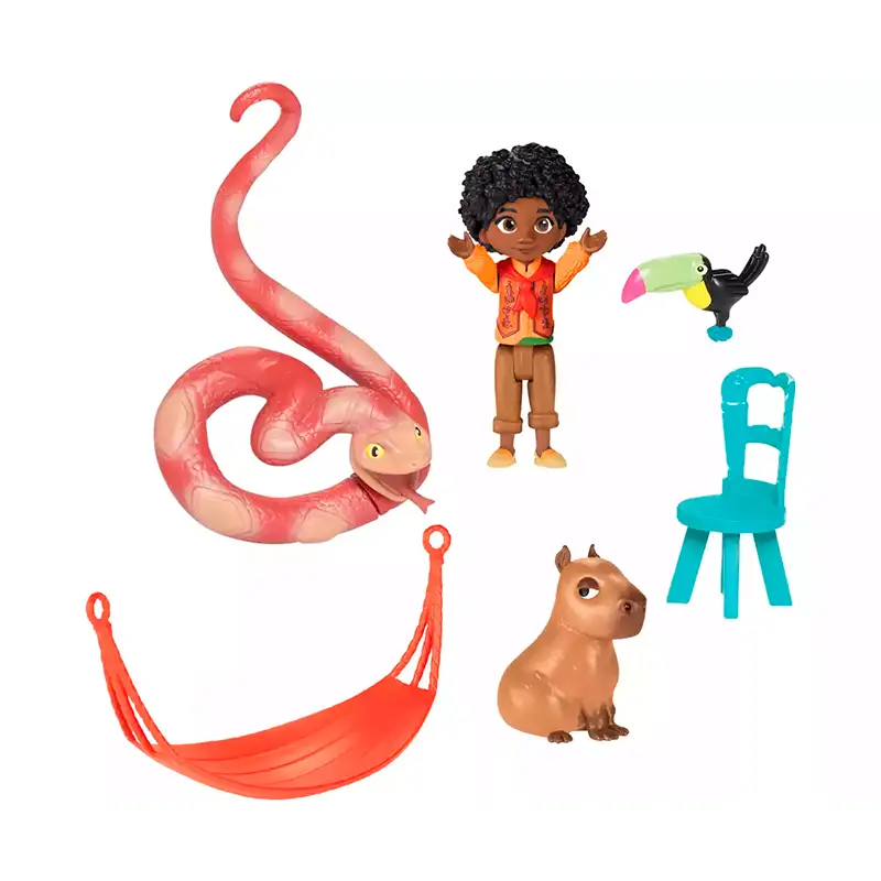 Jakks Pacific Encanto 219344 Set Habitación Figura 3 Plg