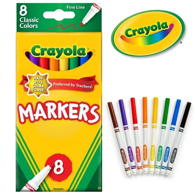 Crayola C587709  Marcador Fino 8 Piezas