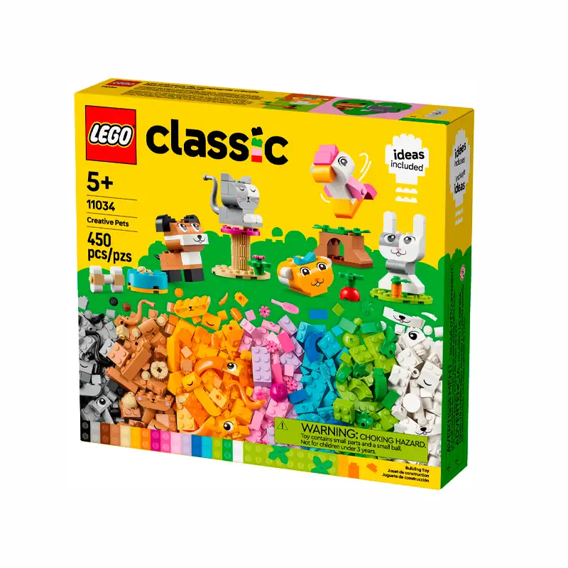 Lego Classic 11034 Mascotas Creativas