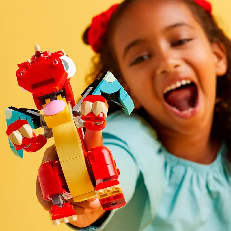 Lego Creator 31145 Dragón Rojo