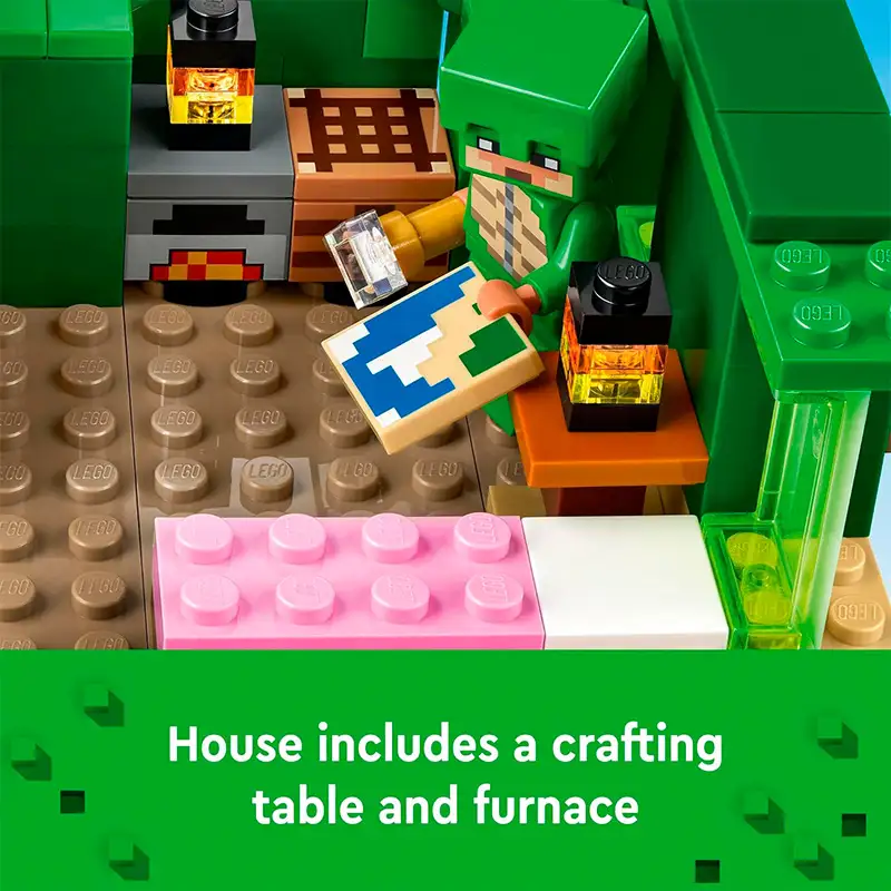 Lego Minecraft 21254 La Casa De La Playa De Las Tortugas