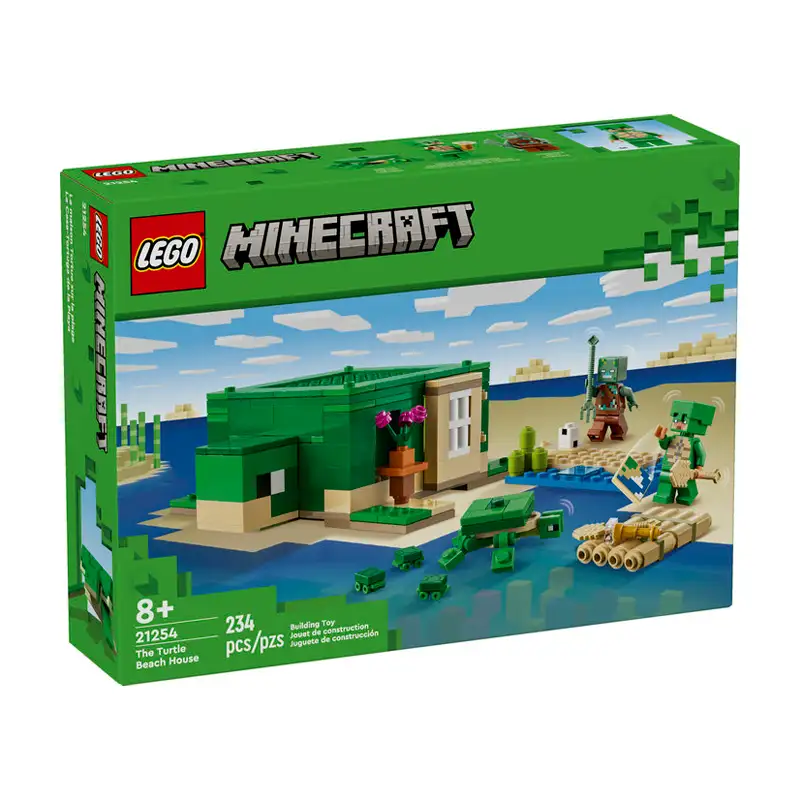Lego Minecraft 21254 La Casa De La Playa De Las Tortugas