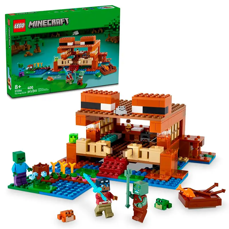 Lego Minecraft 21256 La Casa De La Rana