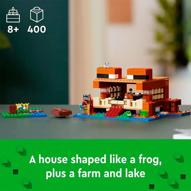 Lego Minecraft 21256 La Casa De La Rana
