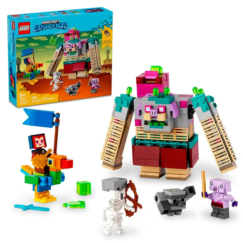 Lego Minecraft 21257 El Enfrentamiento Del Devorador