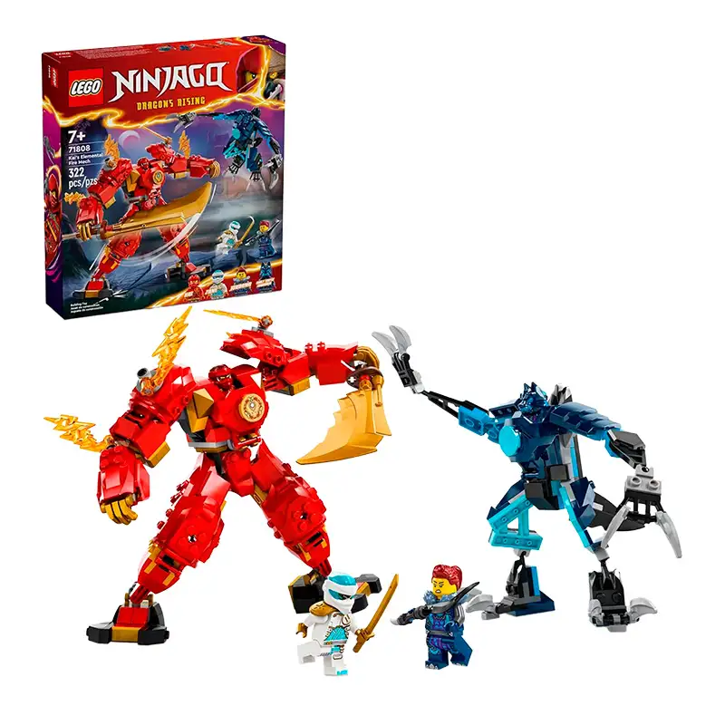 Lego Ninjago 71808 Mecha De Fuego Elemental De Kai