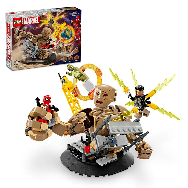 Lego Spider-Man 76280 Contra Sandman Batalla Final