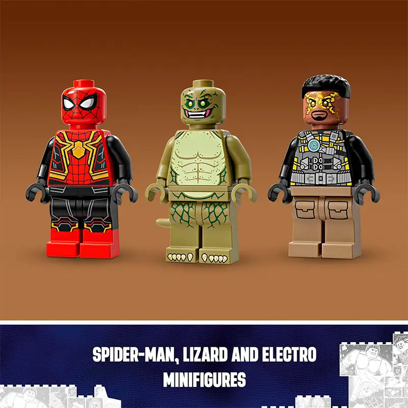 Lego Spider-Man 76280 Contra Sandman Batalla Final