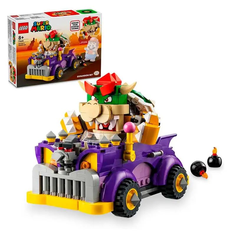 Lego Super Mario Bros 71431 Set De Expansión Muscle Car De Bowser