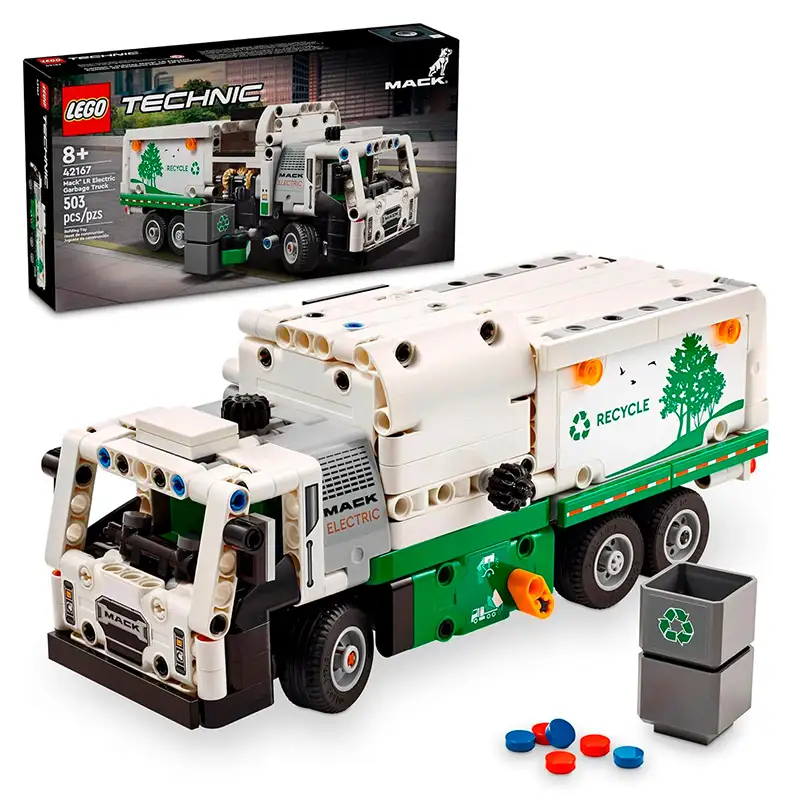 Lego Technic 42167 Camión De Basura Eléctrico Mack Lr