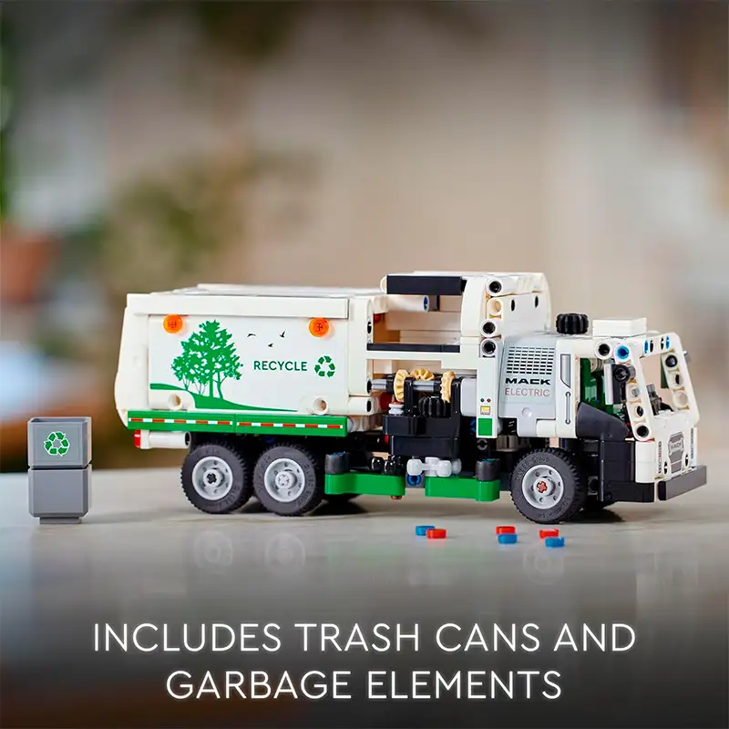 Lego Technic 42167 Camión De Basura Eléctrico Mack Lr