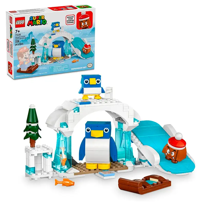 Lego Super Mario Bros 71430 Set De Expansión Penguin Family Snow Adventure