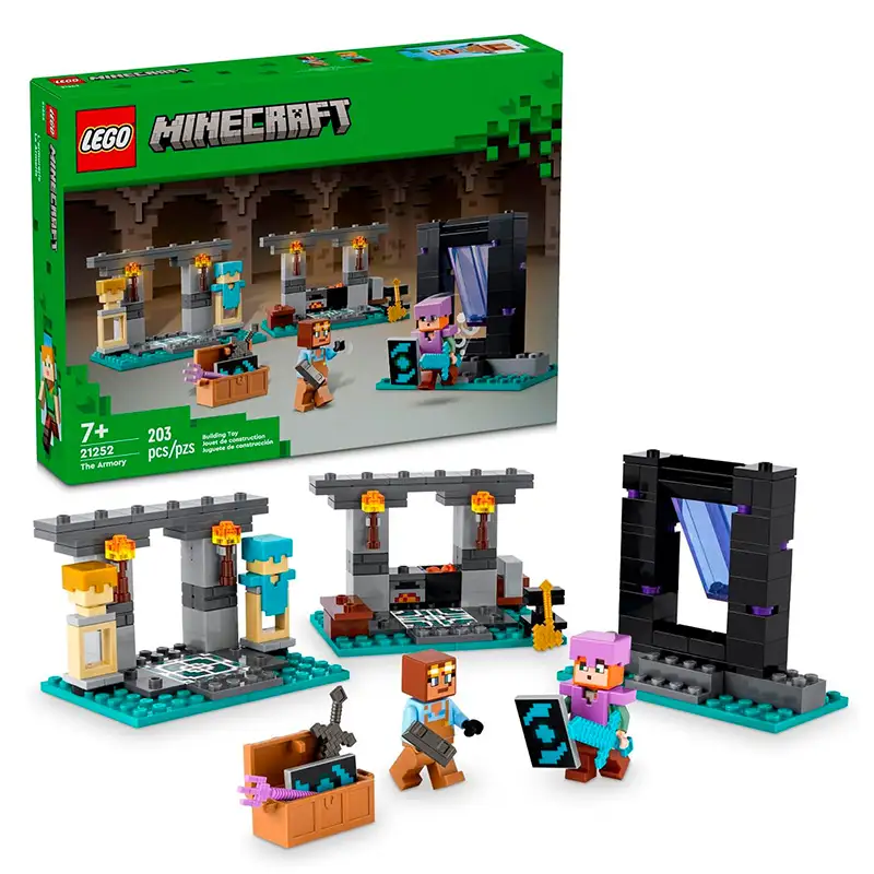 Lego Minecraft 21252 La Armería
