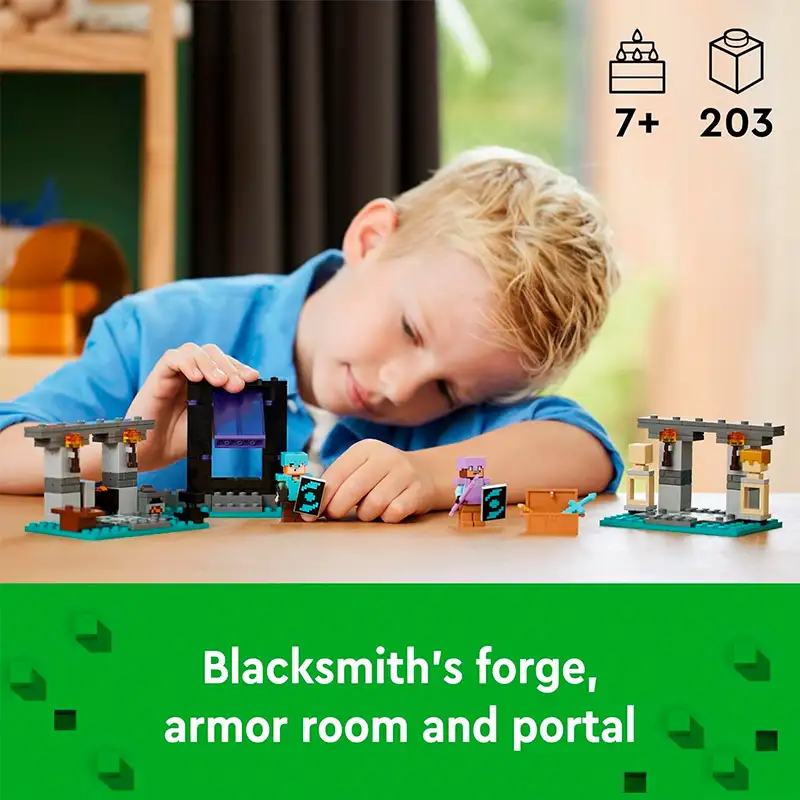 Lego Minecraft 21252 La Armería