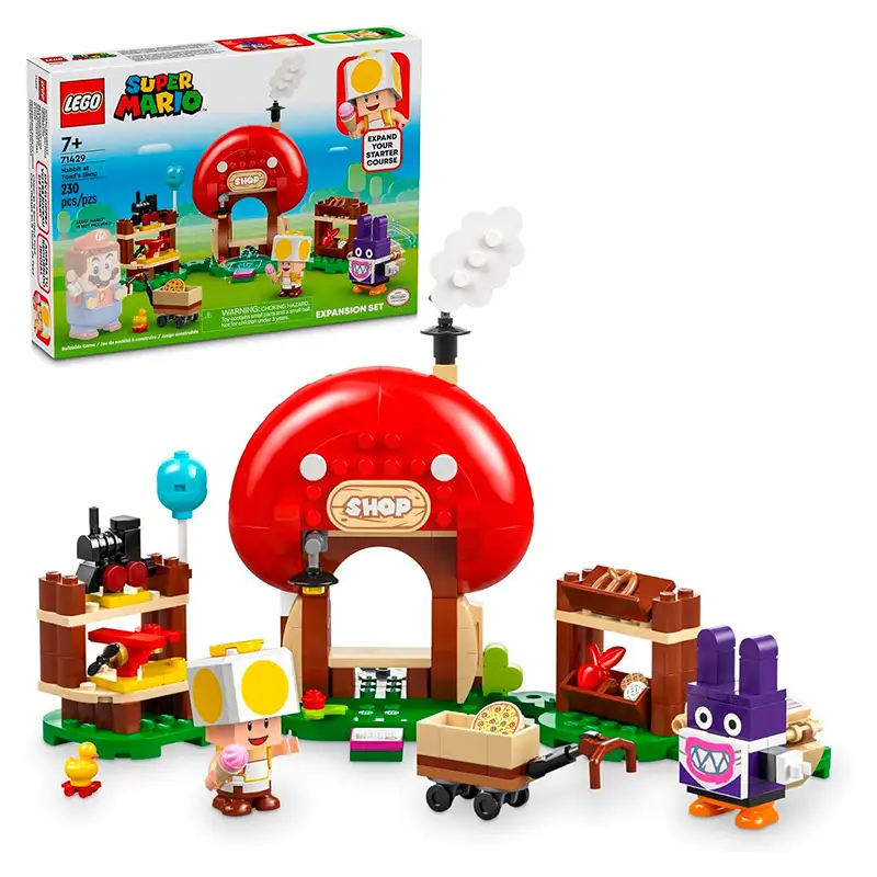 Lego Minecraft 71429 Nabbit En El Set De Expansión De La Tienda De Toad