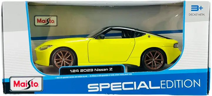 Maisto 110 2023 Nissan Z-Met Yellow 1:24