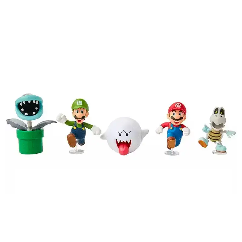 Jakks Pacific Nintendo 400874 Super Mario Bros Set 5 Figuras 2.5 Boo Multi-Pack