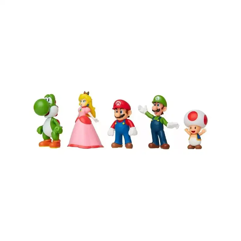 Jakks Pacific Nintendo 413704 Super Mario Bros Set 5 Figuras 2.5 Multipack Surtido
