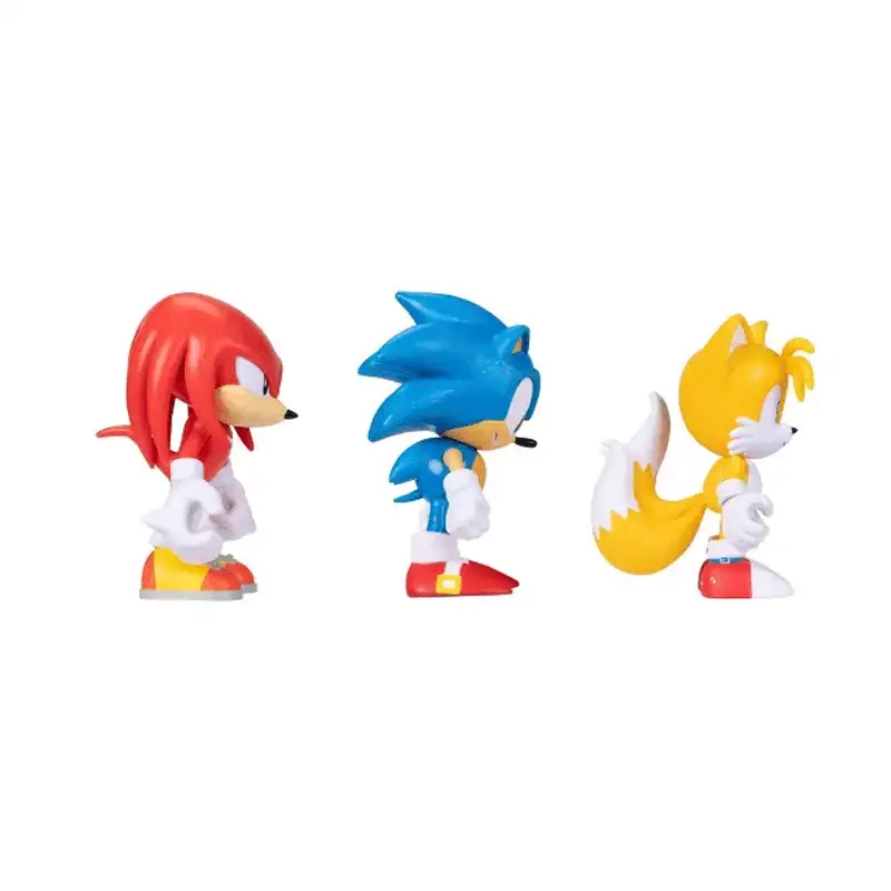 Jakks Pacific Sonic 422464 Set Figuras 4 Plg Tri-Pack Clasico