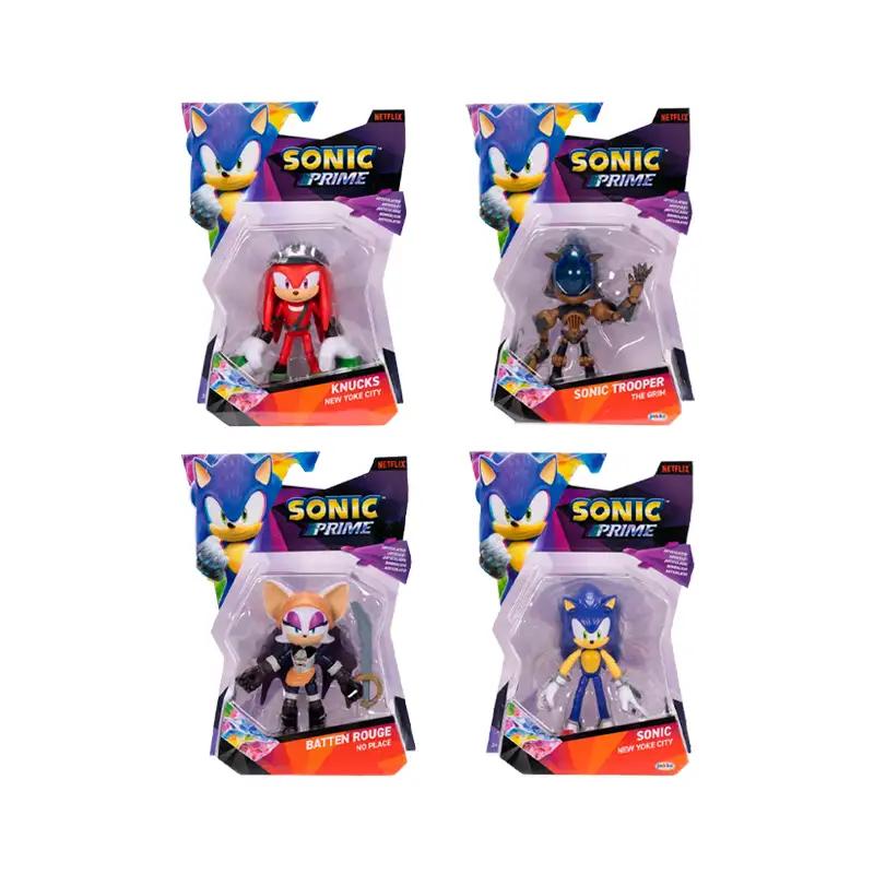 Jakks Pacific Sonic 422294 Set Figura Prime 5 Articulada Wave 4