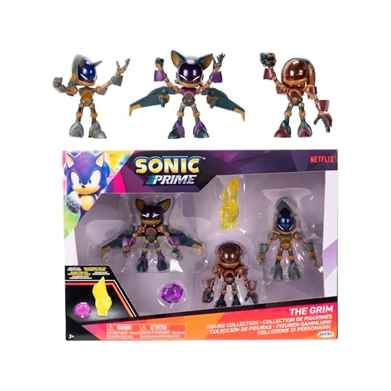 Jakks Pacific Sonic 422364 Prime Figura 2.5 Multi-Pack Wave 4