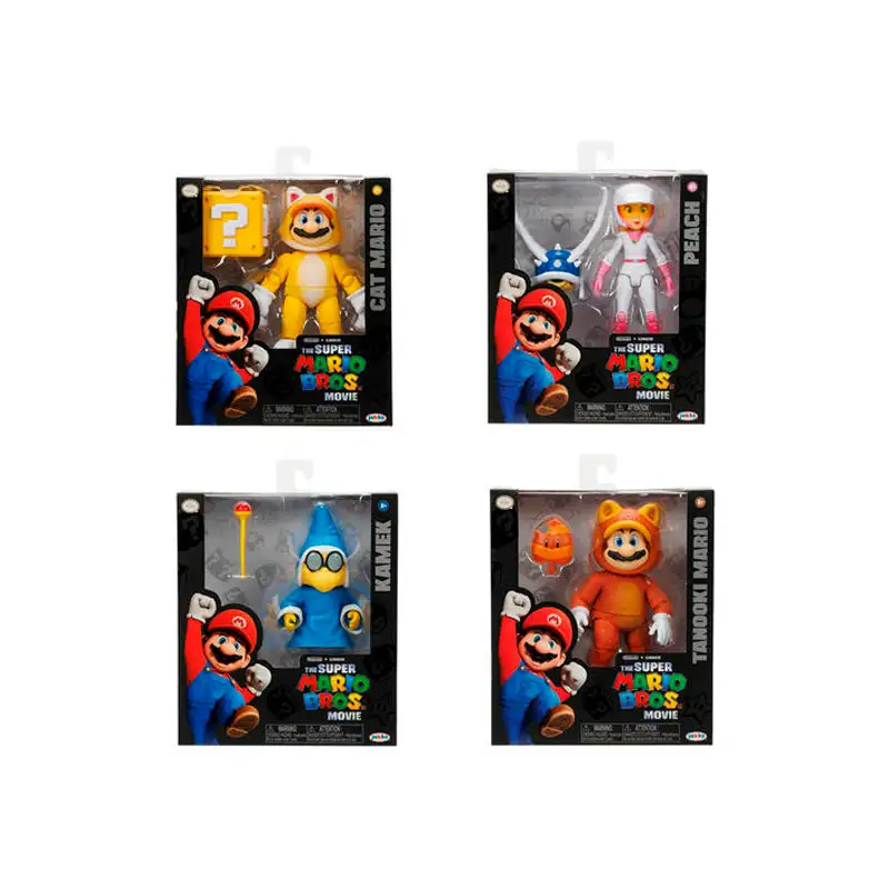 Jakks Pacific Nintendo 416304 Super Mario Movie Figura 5 Plg Surtido Wave 2