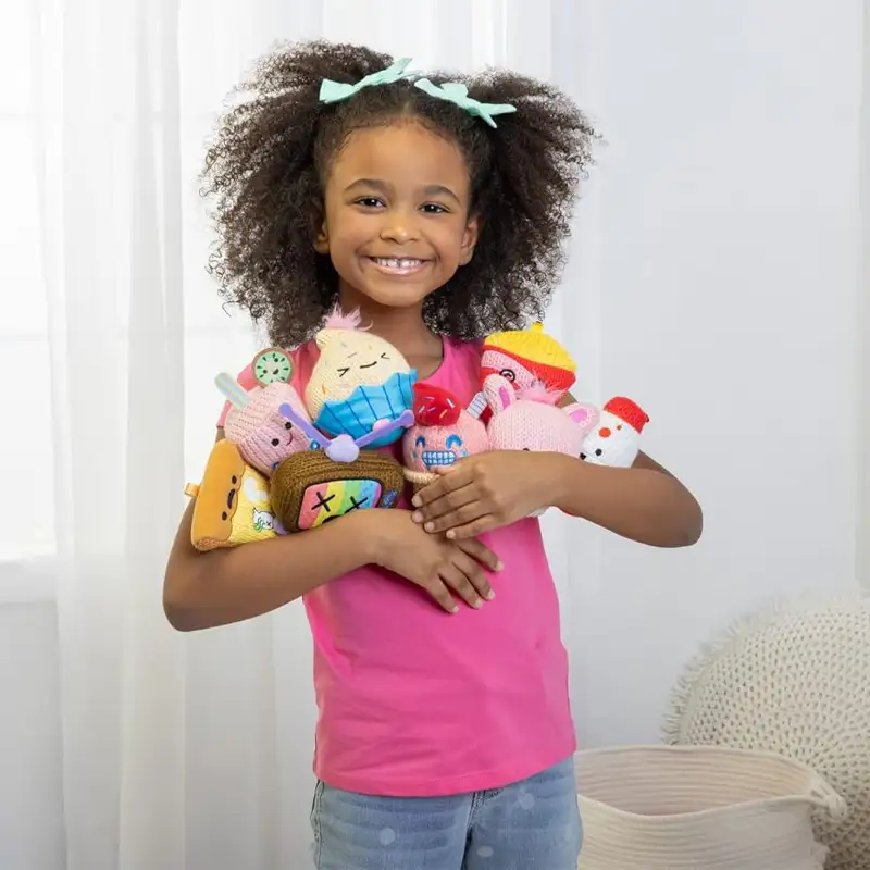 Jakks Pacific 718054-Pq Ami Amis Set Mini Peluches Coleccionables Surtido