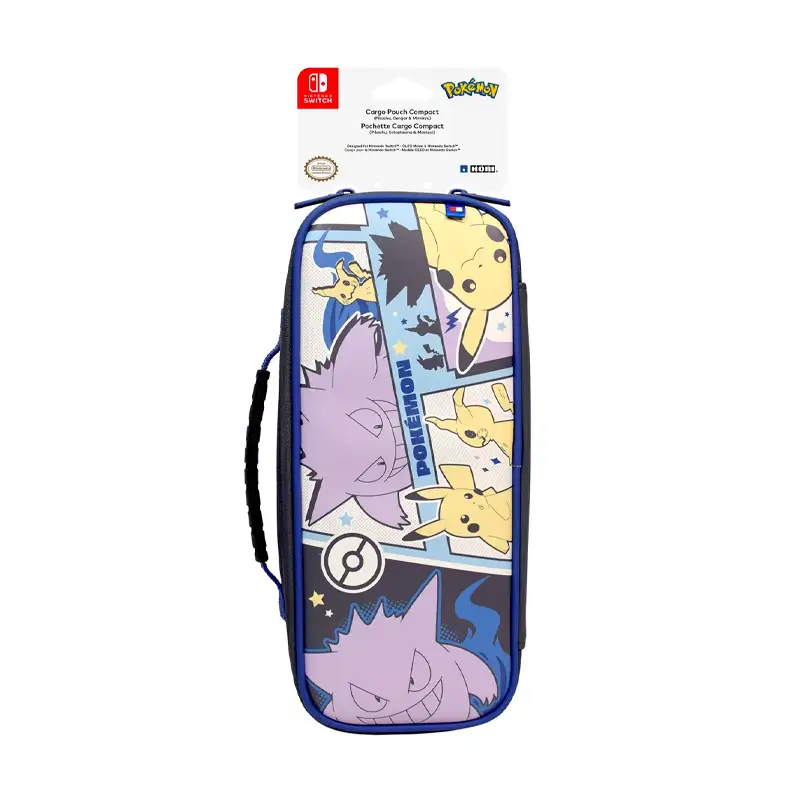 Estuche De Viaje Hori Pikachu, Gengar, Mimikyu Nintendo Switch