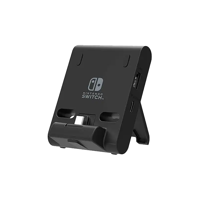 Soporte de Juego Hori Hub Multiport USB para Nintendo Switch Negro (Black)