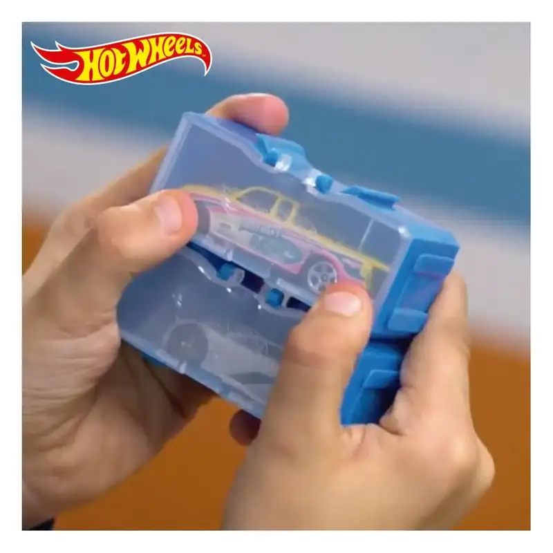 Mattel Hot Wheels Hwcc8B Estuche Para Auto Multibrick 18 Autos