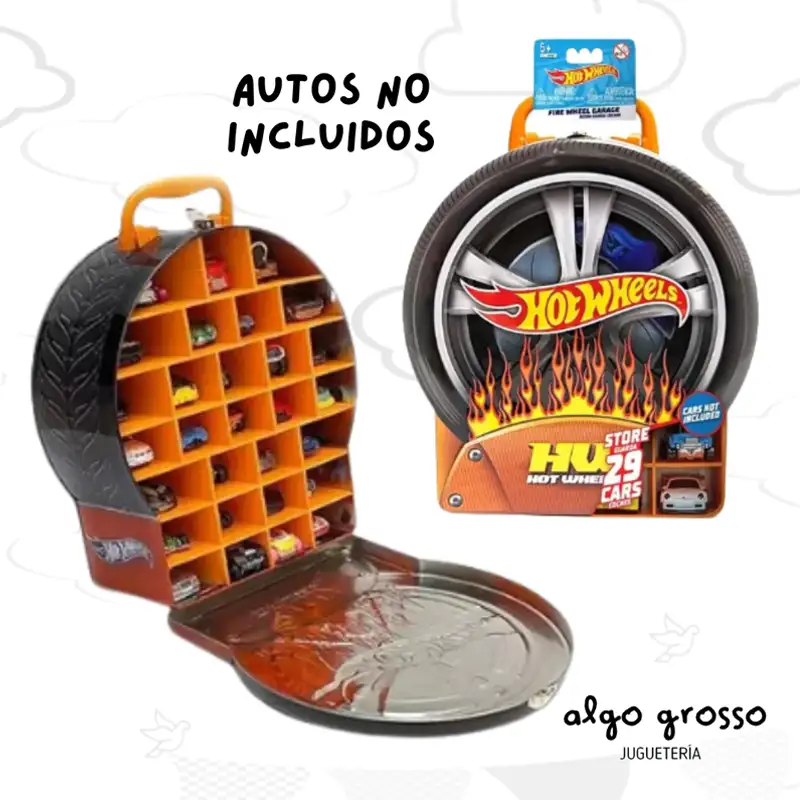 Mattel Hot Wheels Hwcc18 Estuche De  Rueda Para 20 Autos