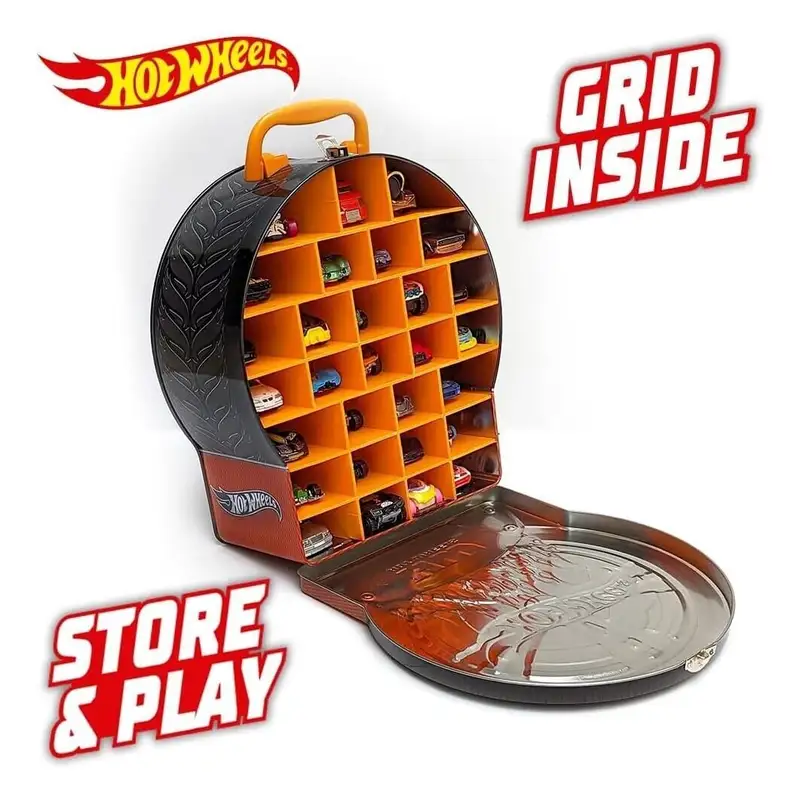 Mattel Hot Wheels Hwcc18 Estuche De Rueda Para 20 Autos