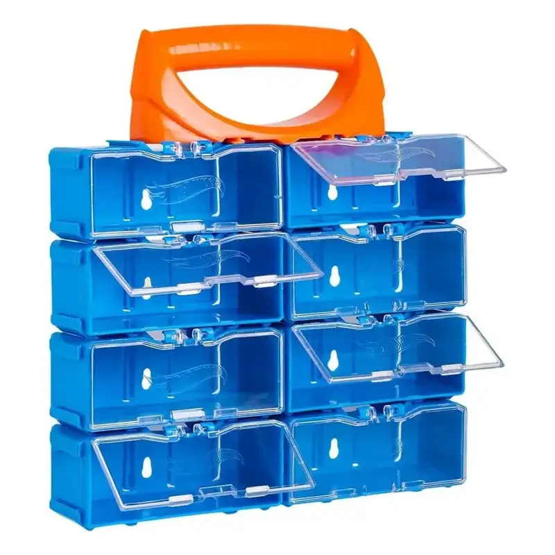 Mattel Hot Wheels Hwcc8A Estuche Para Auto Multibrick 8 Autos