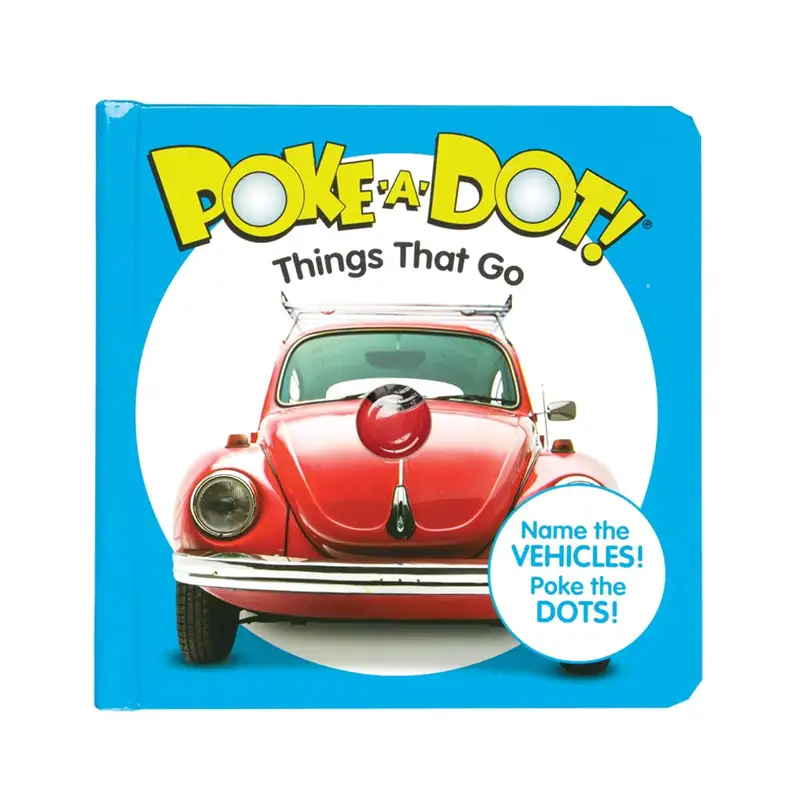 Melissa & Doug 41354 Poke A Dot Nombrar Los Vehículos